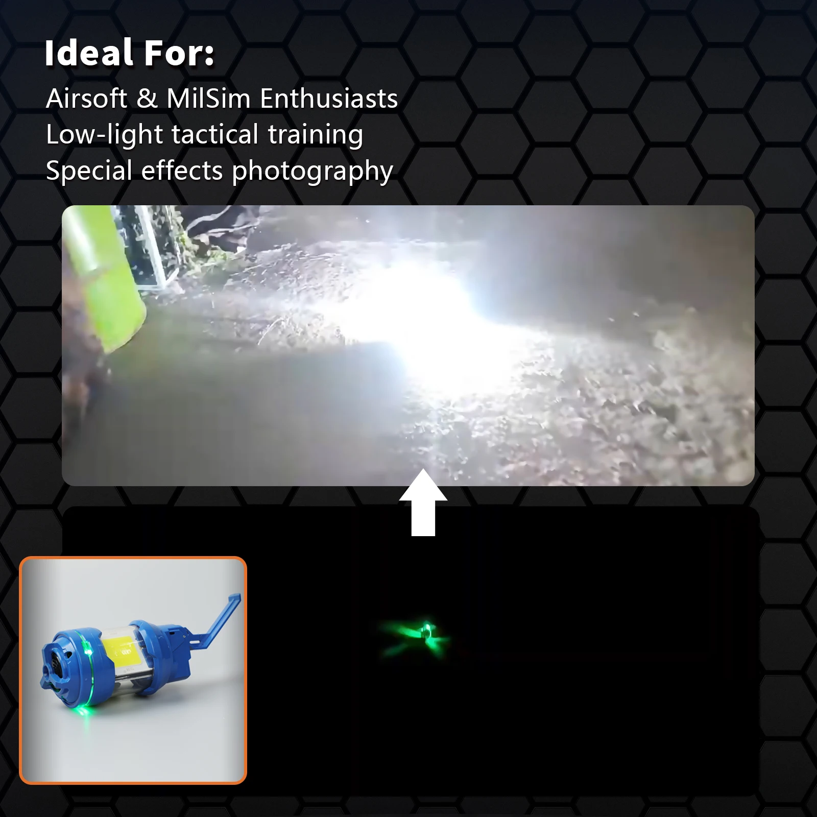 T238 Flash Unit Equipped With 11.1V Battery
