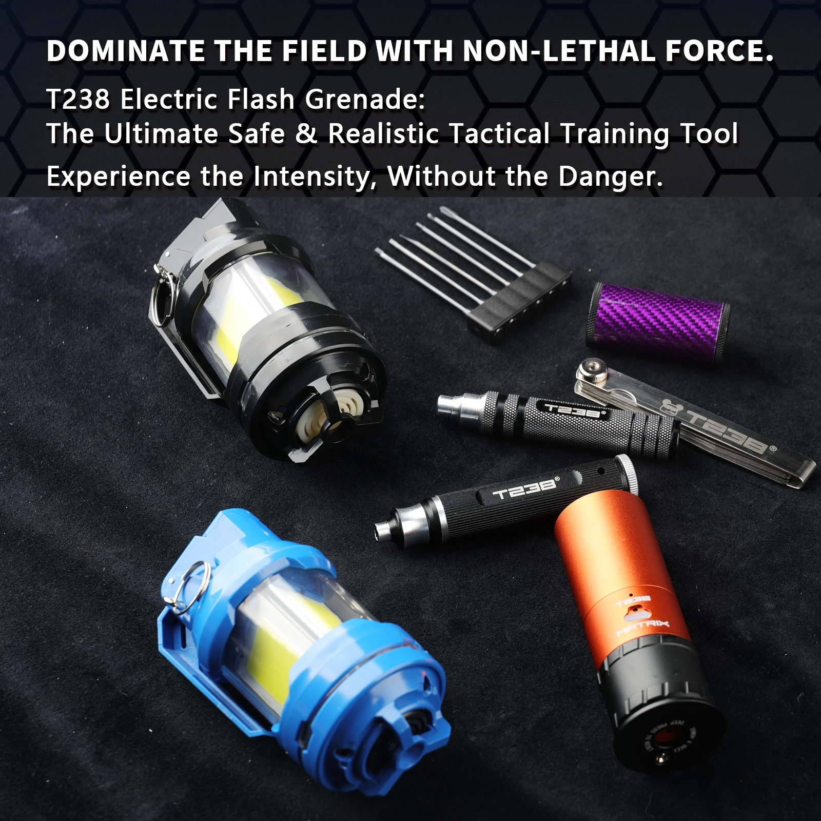 T238 Flash Unit Equipped With 11.1V Battery