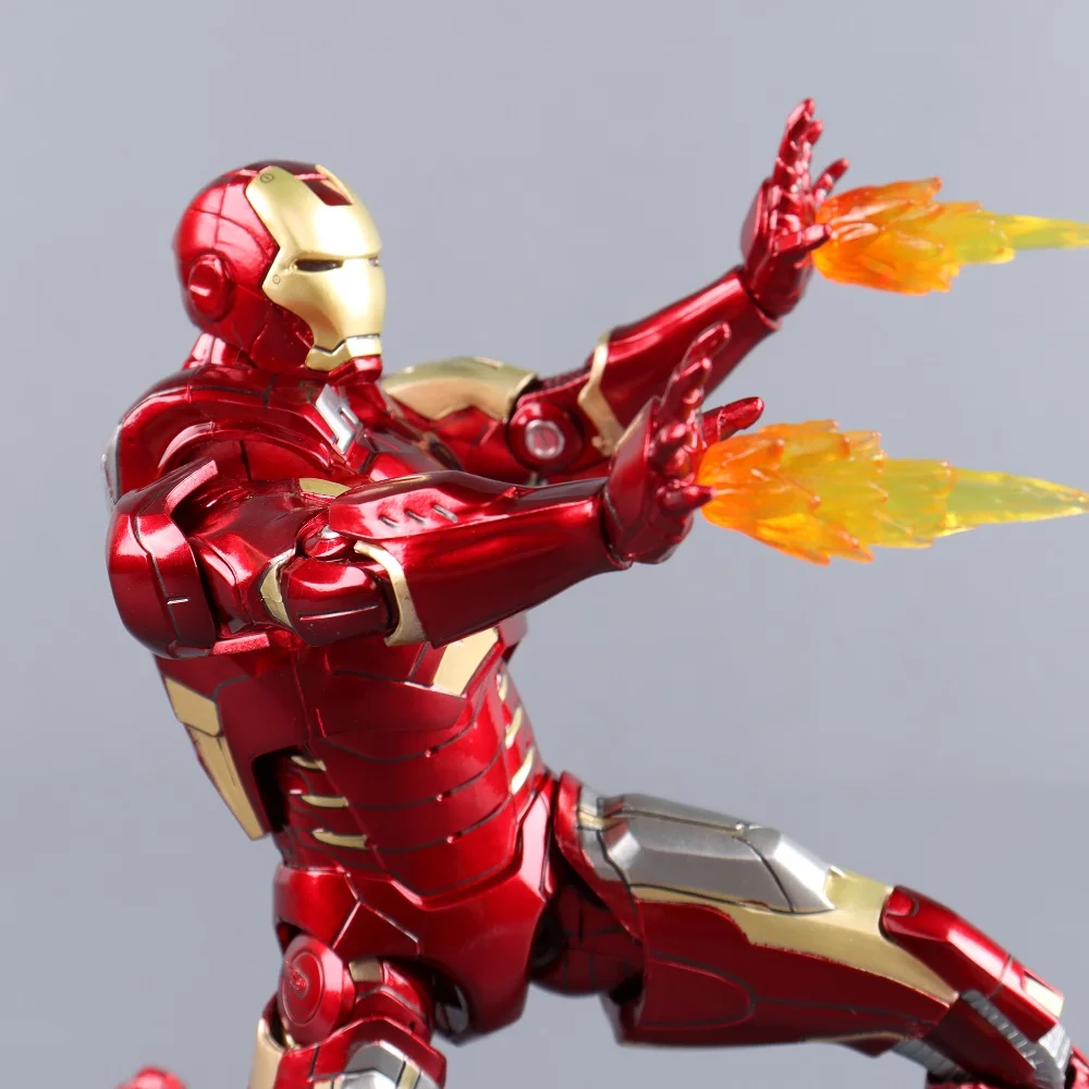 ZD Toys Iron Man Action Figure Joint Movable MK1 MK3 MK6 MK7 MK42 MK45 MK50 MK85 MK17 MK33 MK39 Adult Collection Figure Gift