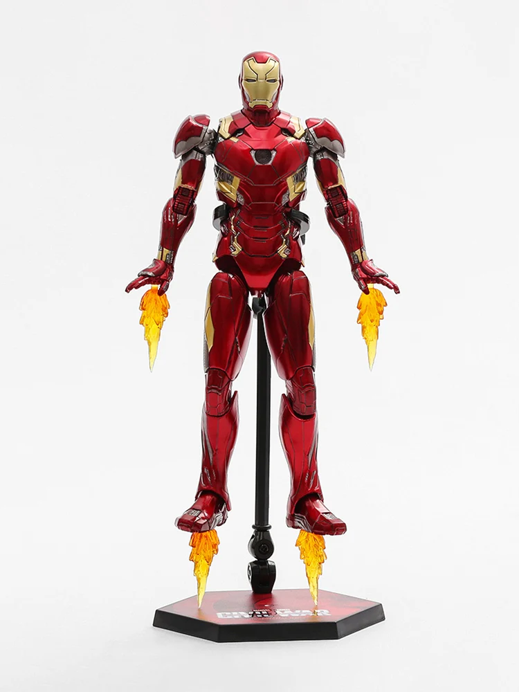 ZD Toys Iron Man Action Figure Joint Movable MK1 MK3 MK6 MK7 MK42 MK45 MK50 MK85 MK17 MK33 MK39 Adult Collection Figure Gift