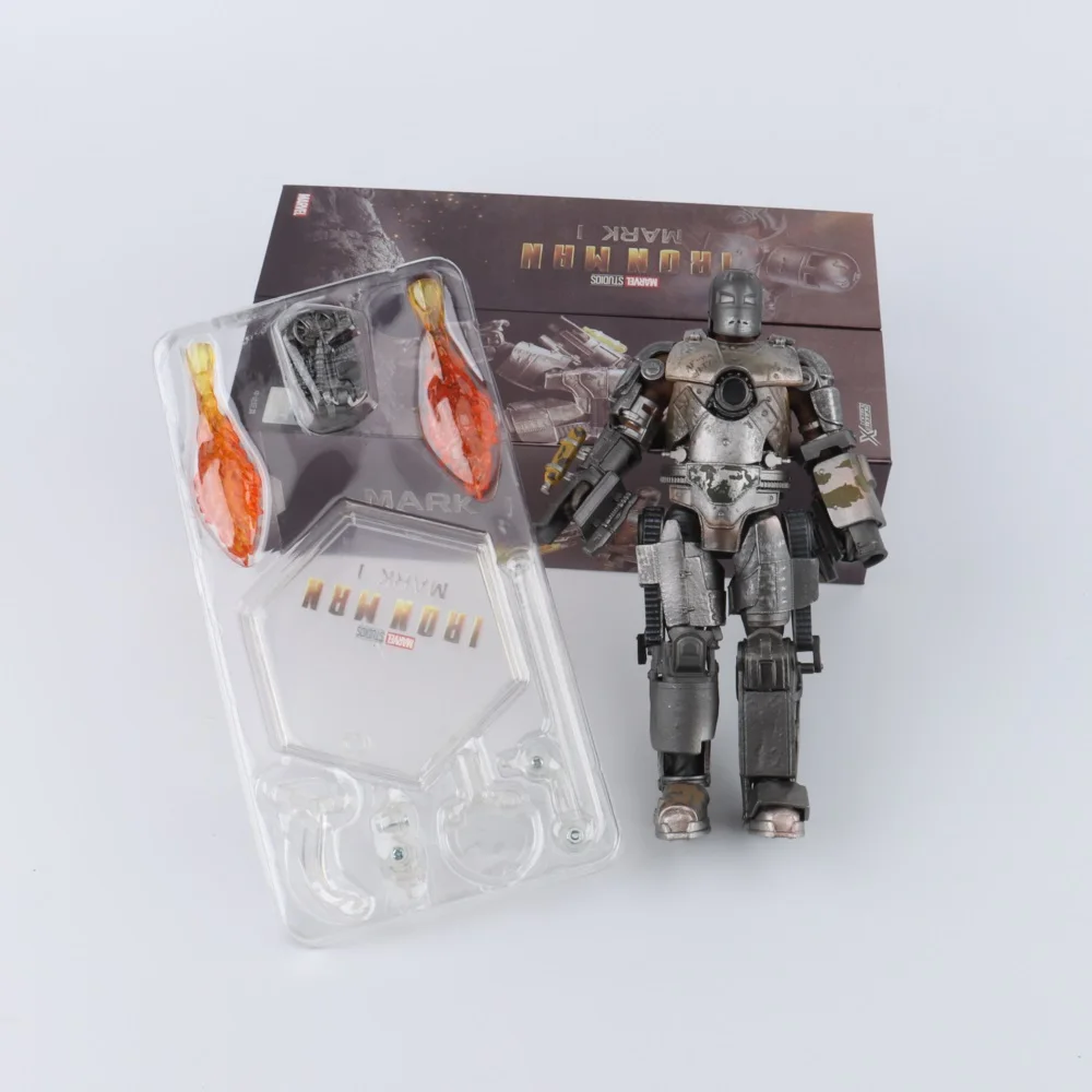 ZD Toys Iron Man Action Figure Joint Movable MK1 MK3 MK6 MK7 MK42 MK45 MK50 MK85 MK17 MK33 MK39 Adult Collection Figure Gift