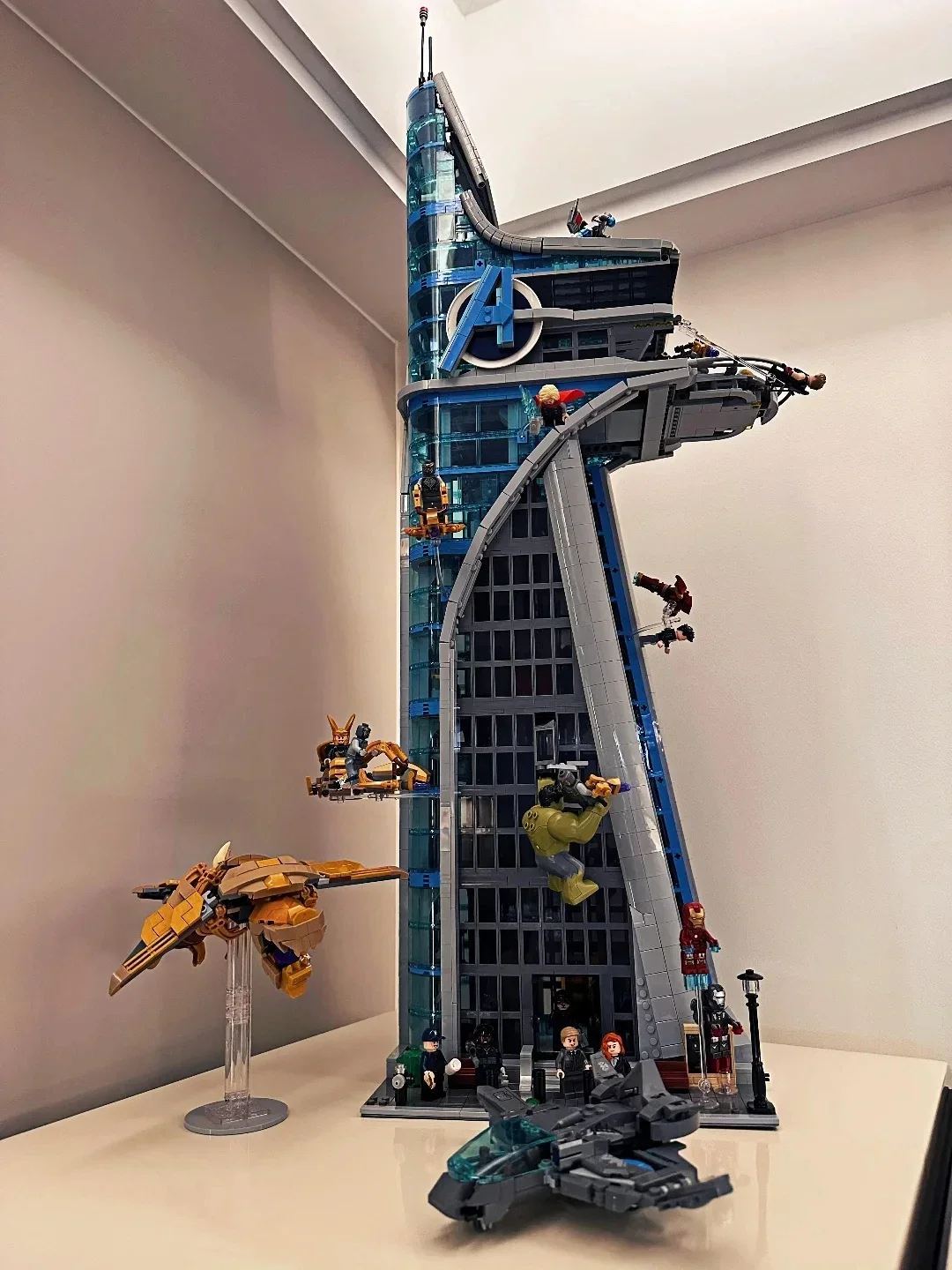 2026 5201 Pieces of movie tower hero assembly building architect creative building blocks bricks Christmas toys birthday gifts