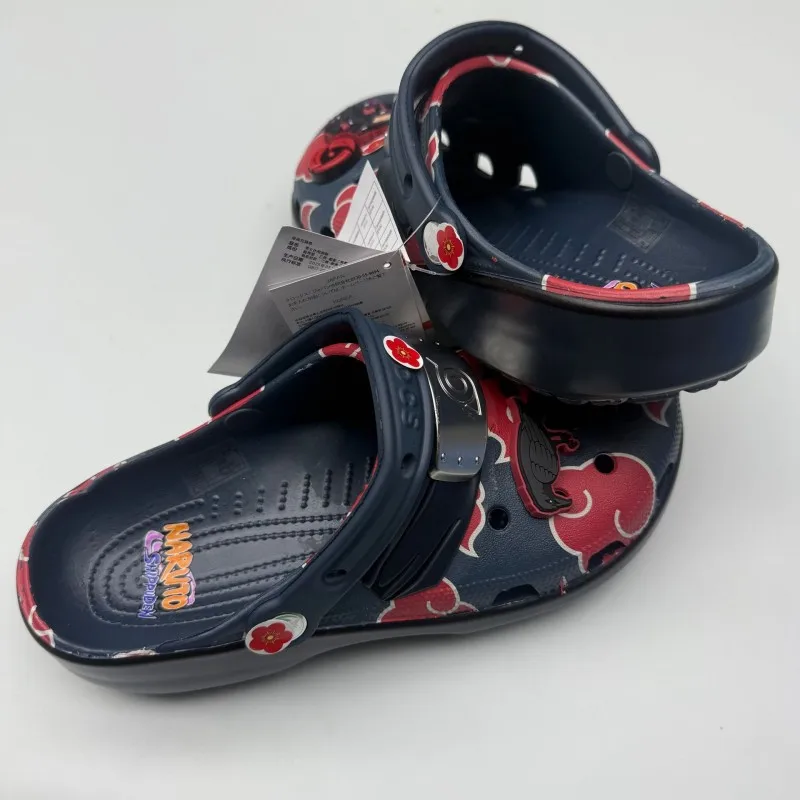 Anime Slippers Outdoor Travel Beach Sandals Men Non-Slip Home Shoes Slipper Cartoon Sasuke Cave Shoes NARUTO Kakashi Itachi Gift