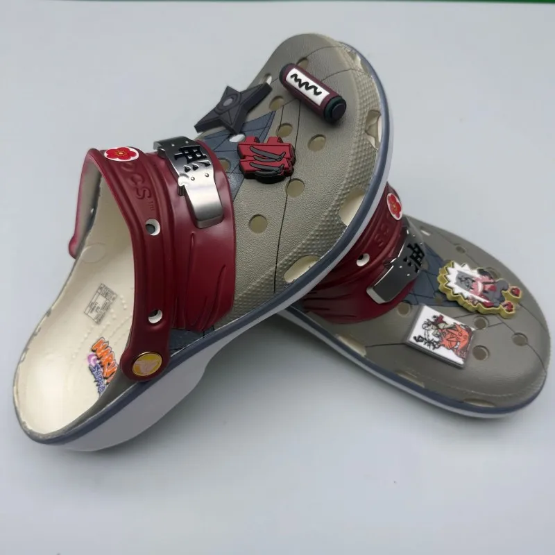 Anime Slippers Outdoor Travel Beach Sandals Men Non-Slip Home Shoes Slipper Cartoon Sasuke Cave Shoes NARUTO Kakashi Itachi Gift
