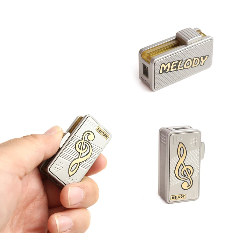 Mechanical Scale Push Card Metal Slider EDC Stress Reliever Toys ADHD Anxiety Stress Toys For Adult Children Gift