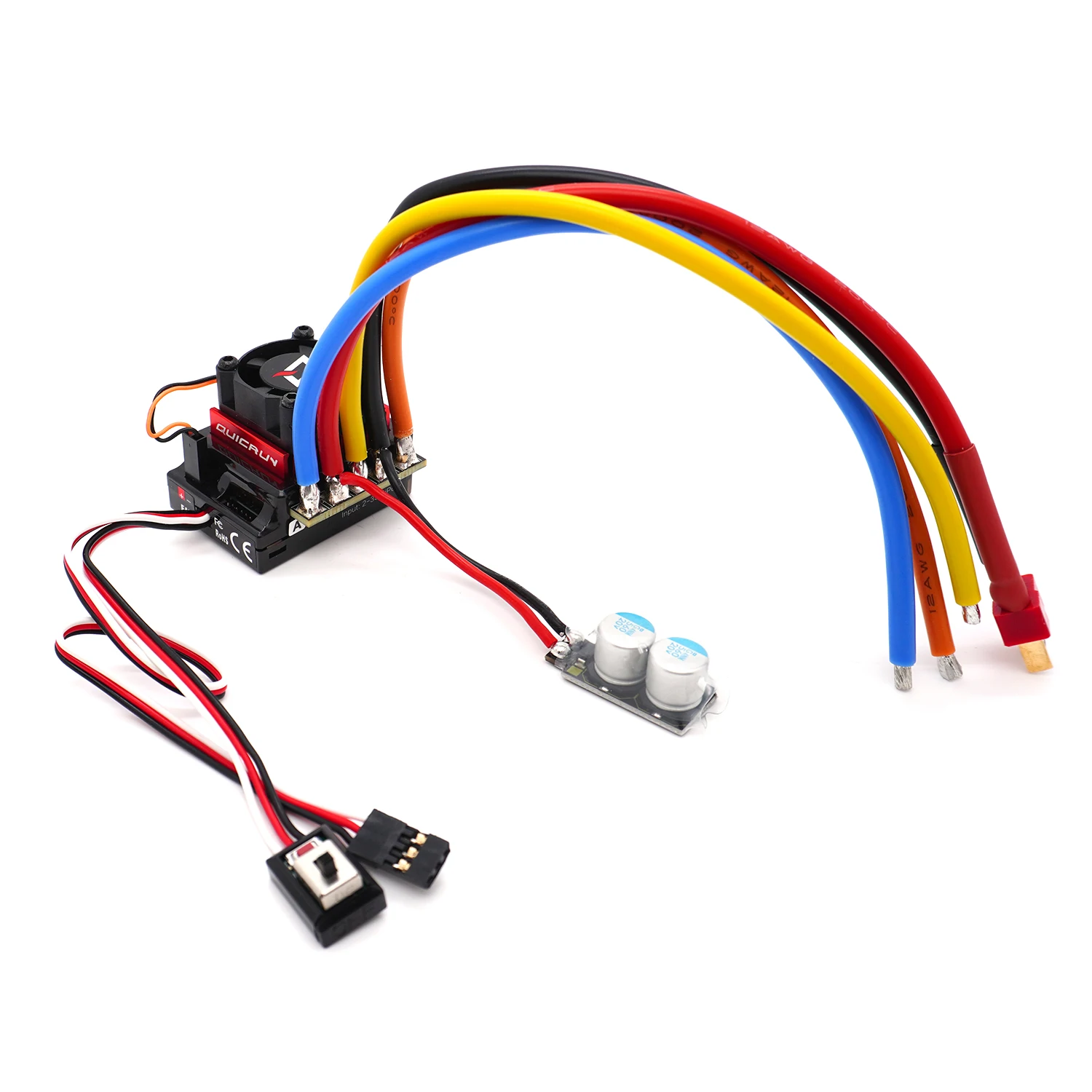 FANTOM RACING 540 HELIX RS 10.5T 13.5T 17.5T Brushless Motor for 1/10 RC Model Off-road Drift Racing Car Axial TRX4 SCX10 Redcat
