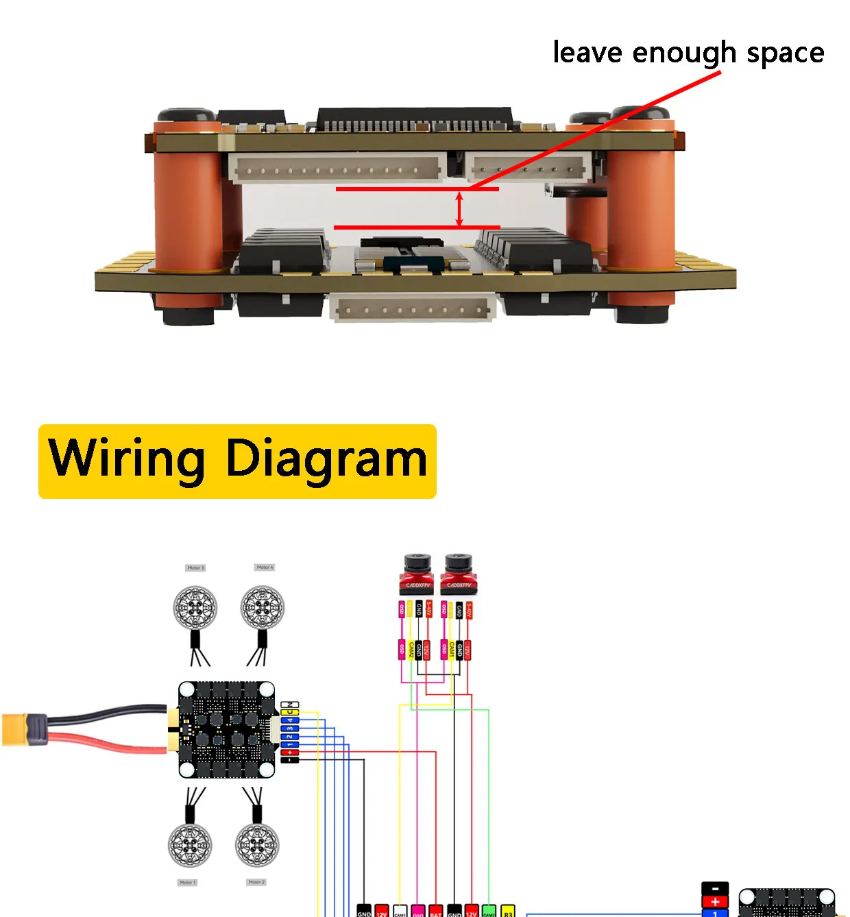 DAKEFPV H743 FC Stack/Flytower for Remote Control BLHeli Betaflight Gyroscope Gyro 42688P PID Parameter Tuning