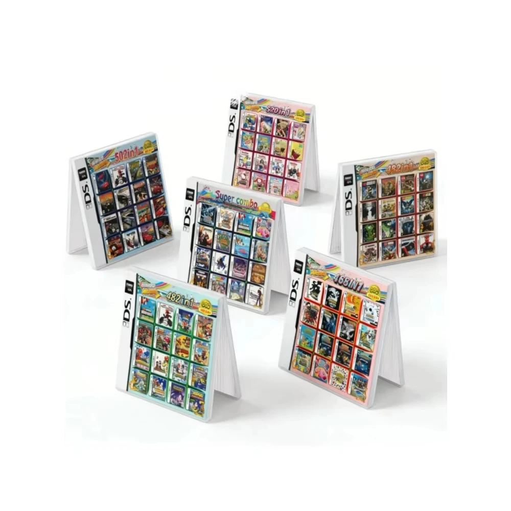 4300 in 1 NDS Game Card Compatible with 3DS/2DS/NDSL Multi Classic Games Collection Retro Console CartridgeNo Instruction Manual