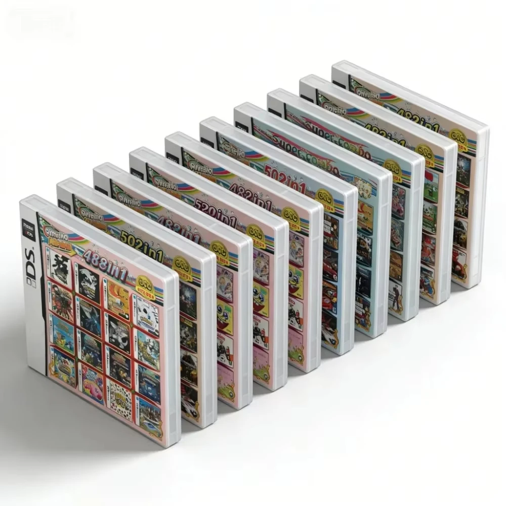 4300 in 1 NDS Game Card Compatible with 3DS/2DS/NDSL Multi Classic Games Collection Retro Console CartridgeNo Instruction Manual