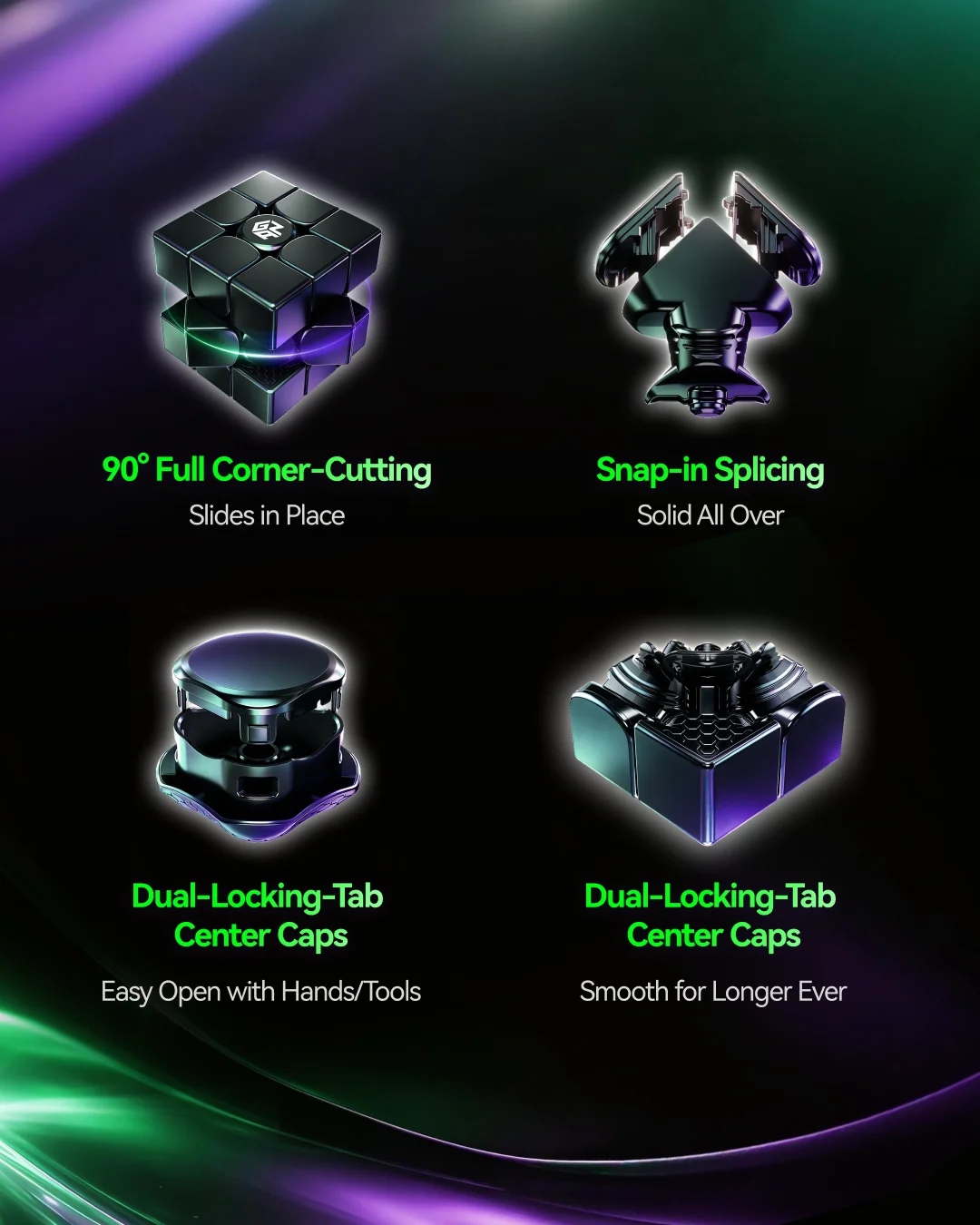 [JudyCube] GAN 17 MagDrive UV 3x3 Magnetic Magic Cube Gan17 New Flagship Stickerless Professional Fidget Toys Cubo Magico