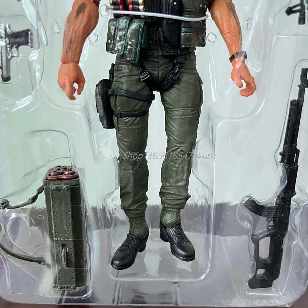 Commando John Matrix Schwarzenegger Action Figure Judgment Day T-800 Model Toy For Birthday Gifts