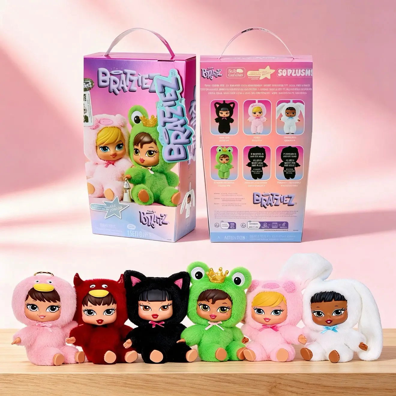 Bratz Iconz Dolls Series Mga Blind Box Genuine Kawaii Charm Keychain Lovely Doll Mystery Box  Anime Figure Ornament Toy Gifts