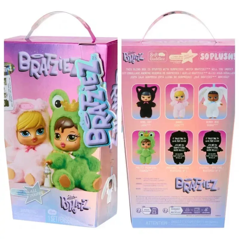 Bratz Iconz Dolls Series Mga Blind Box Genuine Kawaii Charm Keychain Lovely Doll Mystery Box  Anime Figure Ornament Toy Gifts