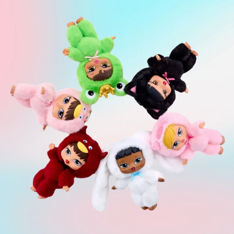 Bratz Iconz Dolls Series Mga Blind Box Genuine Kawaii Charm Keychain Lovely Doll Mystery Box  Anime Figure Ornament Toy Gifts