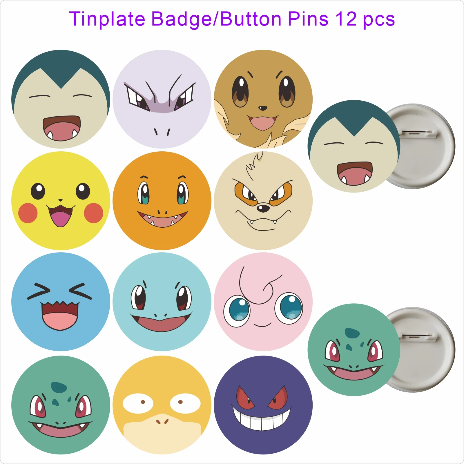 Cartoon Pokemon Birthday Party Decorations Pikachu Theme Disposable Tableware Paper Cup Plate Banner Christmas Party Favor Gifts