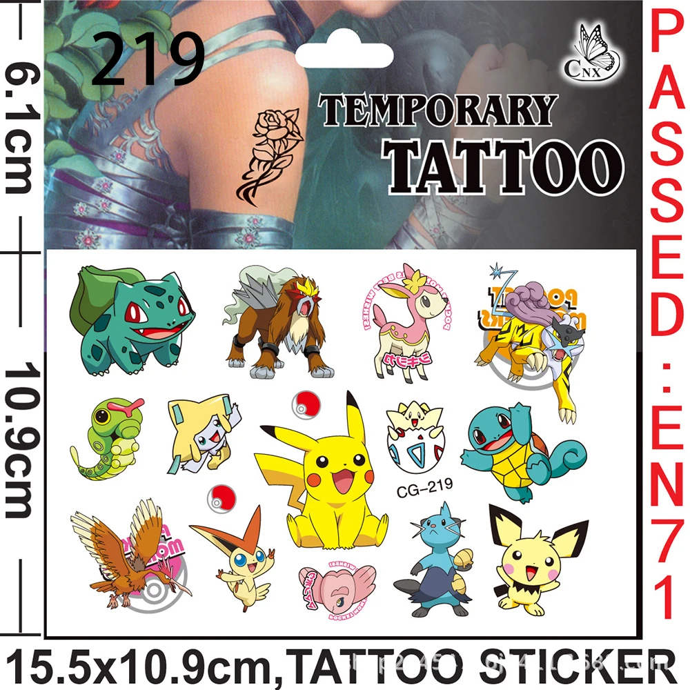 Cartoon Pokemon Birthday Party Decorations Pikachu Theme Disposable Tableware Paper Cup Plate Banner Christmas Party Favor Gifts