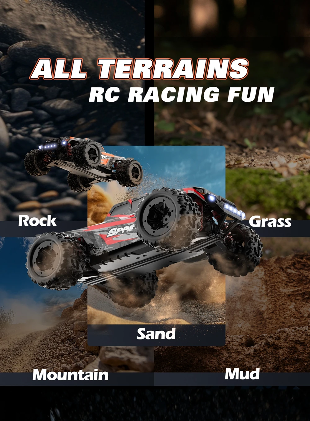 Oike 4WD Remote Control Car 40KM/H 50KM/H 80KM/H High Speed Racing Drift Truck Radio Off Road 4X4 Super Brushless Fast RC Buggy