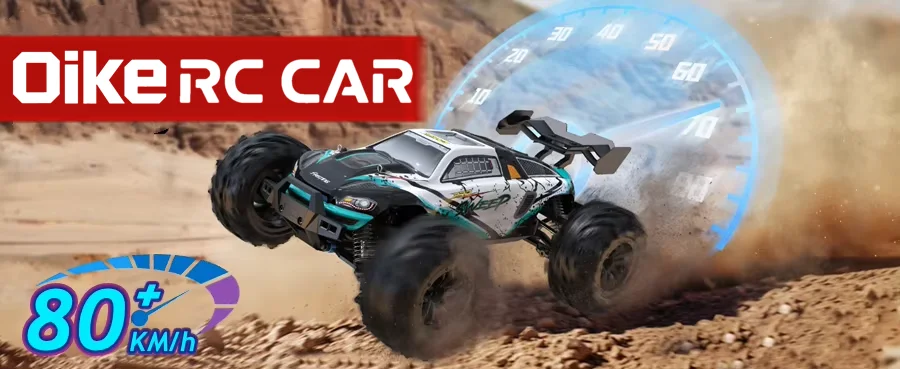 Oike 4WD Remote Control Car 40KM/H 50KM/H 80KM/H High Speed Racing Drift Truck Radio Off Road 4X4 Super Brushless Fast RC Buggy