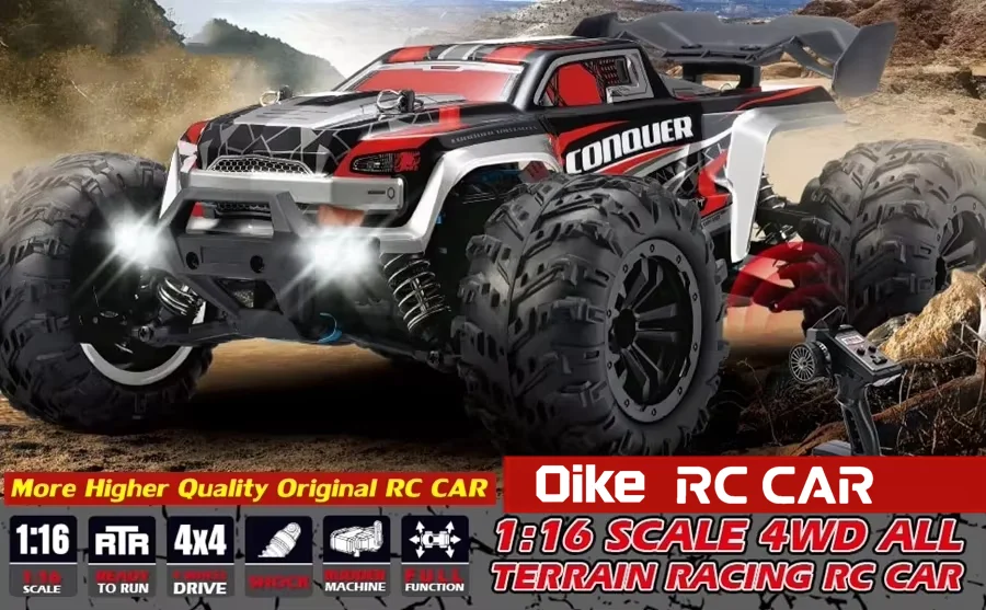 Oike 4WD Remote Control Car 40KM/H 50KM/H 80KM/H High Speed Racing Drift Truck Radio Off Road 4X4 Super Brushless Fast RC Buggy