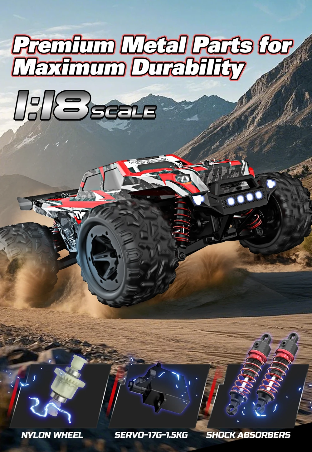 Oike 4WD Remote Control Car 40KM/H 50KM/H 80KM/H High Speed Racing Drift Truck Radio Off Road 4X4 Super Brushless Fast RC Buggy