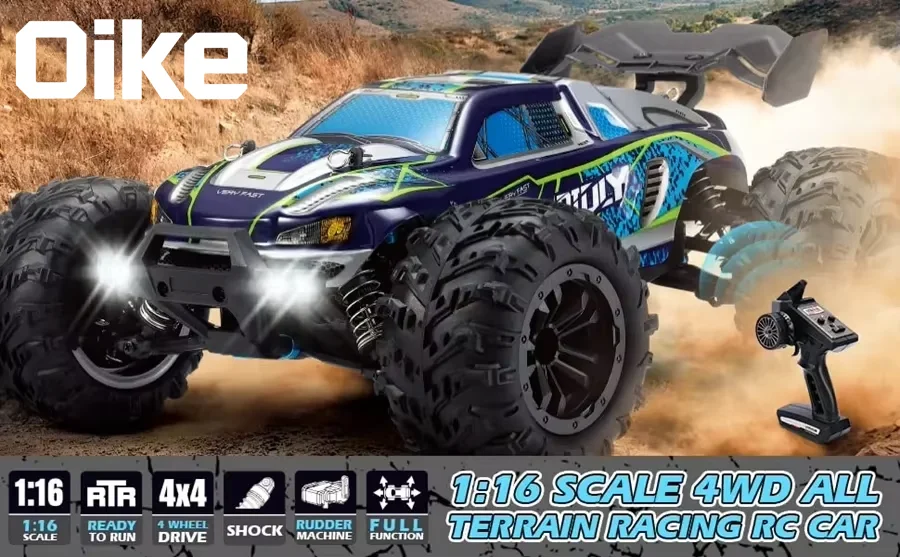 Oike 4WD Remote Control Car 40KM/H 50KM/H 80KM/H High Speed Racing Drift Truck Radio Off Road 4X4 Super Brushless Fast RC Buggy