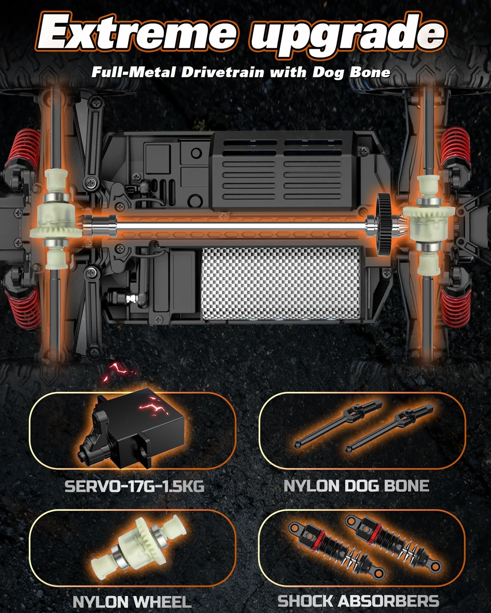 Oike 4WD Remote Control Car 40KM/H 50KM/H 80KM/H High Speed Racing Drift Truck Radio Off Road 4X4 Super Brushless Fast RC Buggy