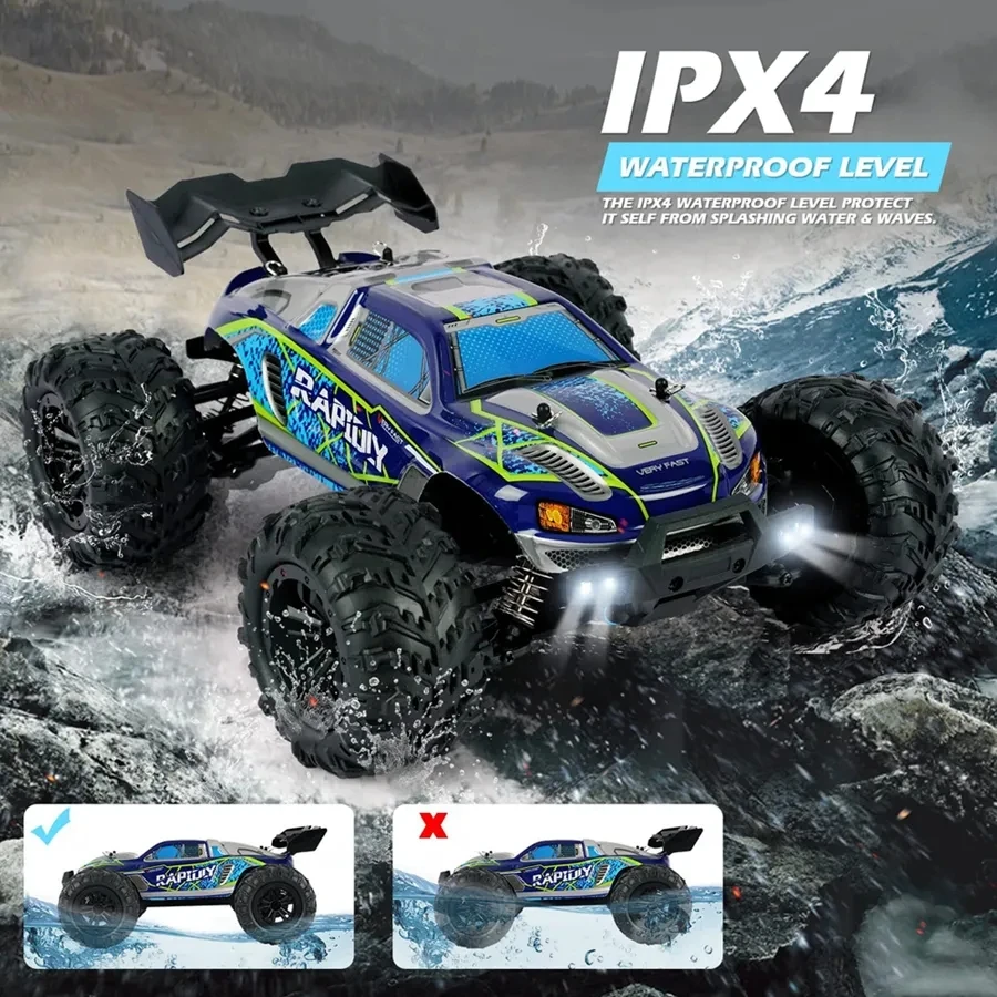 Oike 4WD Remote Control Car 40KM/H 50KM/H 80KM/H High Speed Racing Drift Truck Radio Off Road 4X4 Super Brushless Fast RC Buggy
