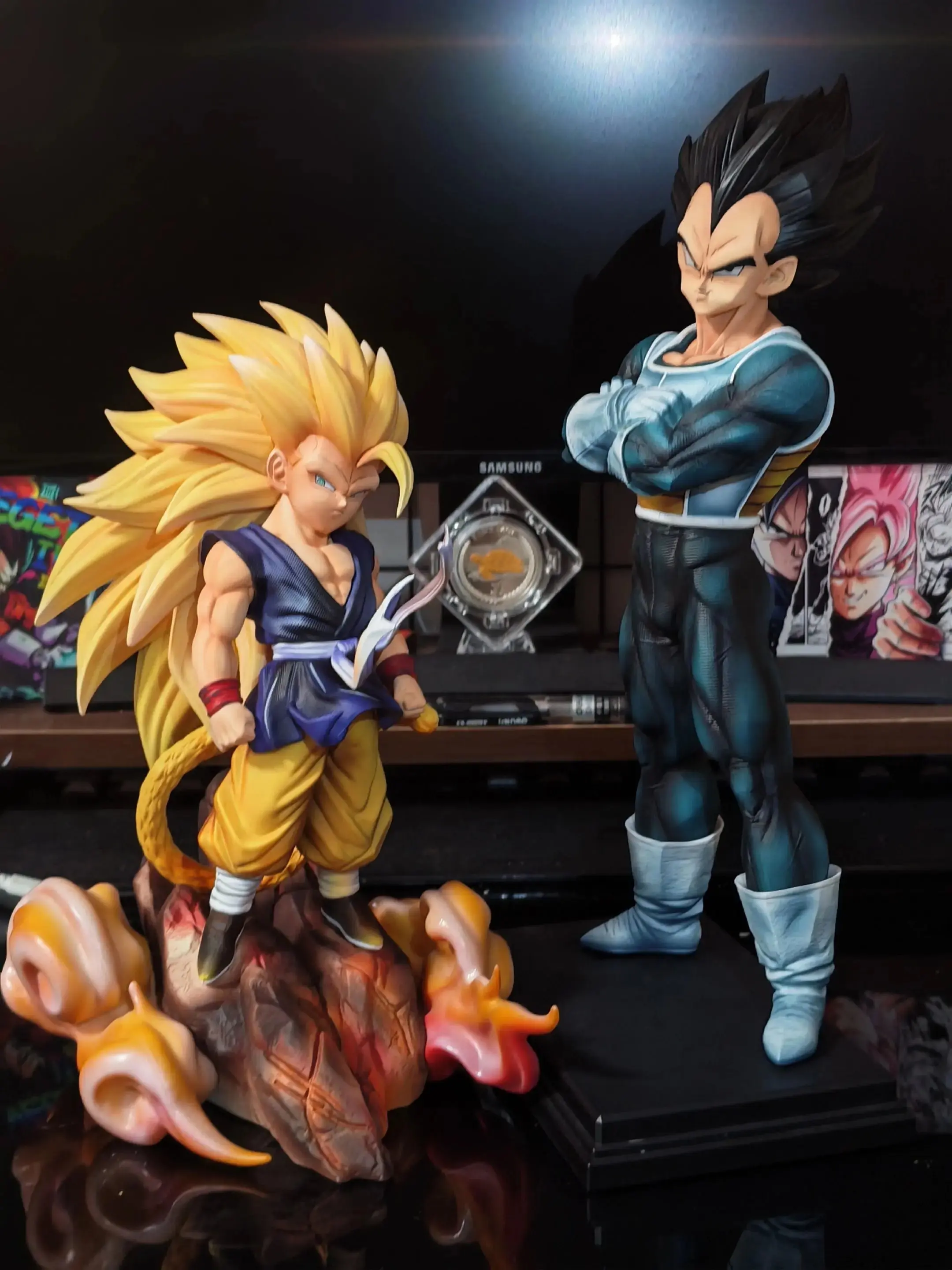 【INSTOCK】Dragon Ball GT Anime Figure Super Saiyan 3 Son Goku PVC Statue Model Desktop Ornament Hobby Collectible for Anime Fans