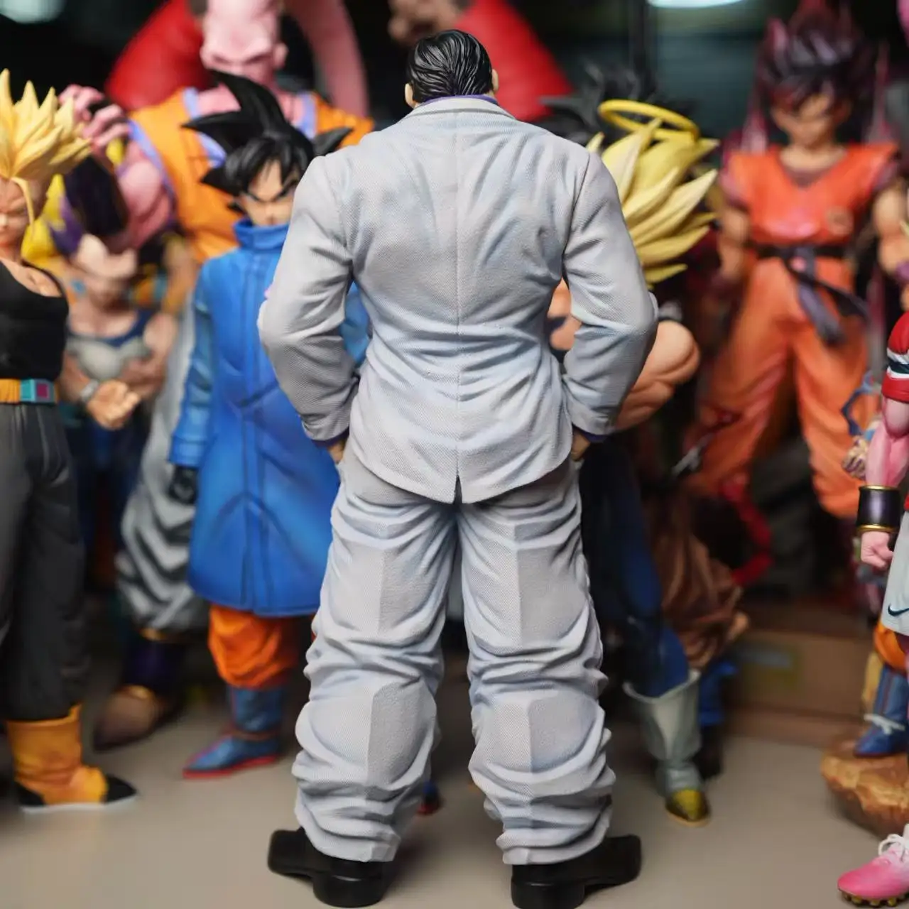 【C4 STUDIO】30.5cm/12.01 Inch Anime Baki the Grappler Kaoru Hanayama GK Figure Standing Statue Collectible Model Toy Gift