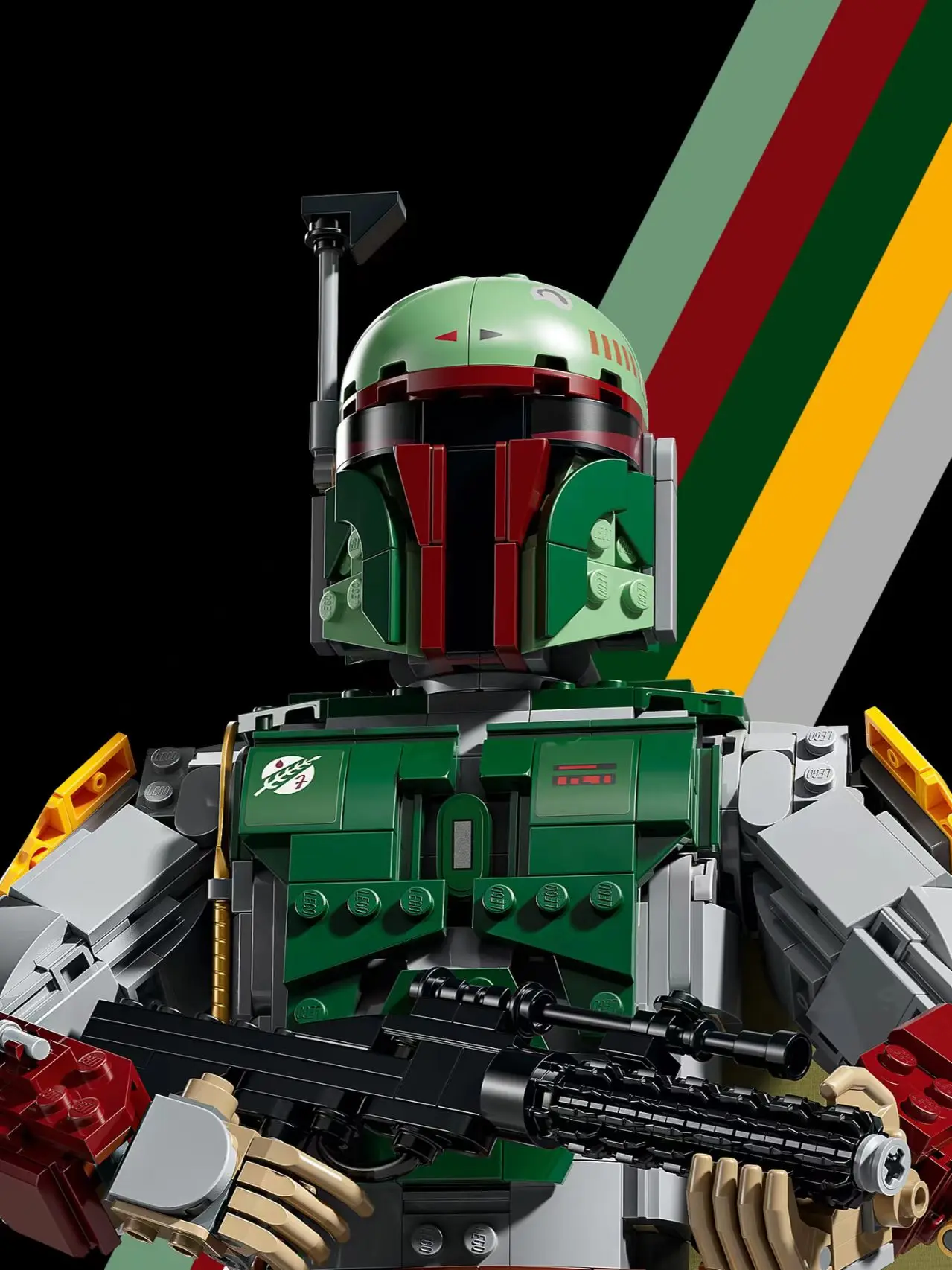 Boba Fett Large Action Figure MOC Building Blocks Model 1544PCS Collectible Bricks Toy For Adult Kids Birthday Gift