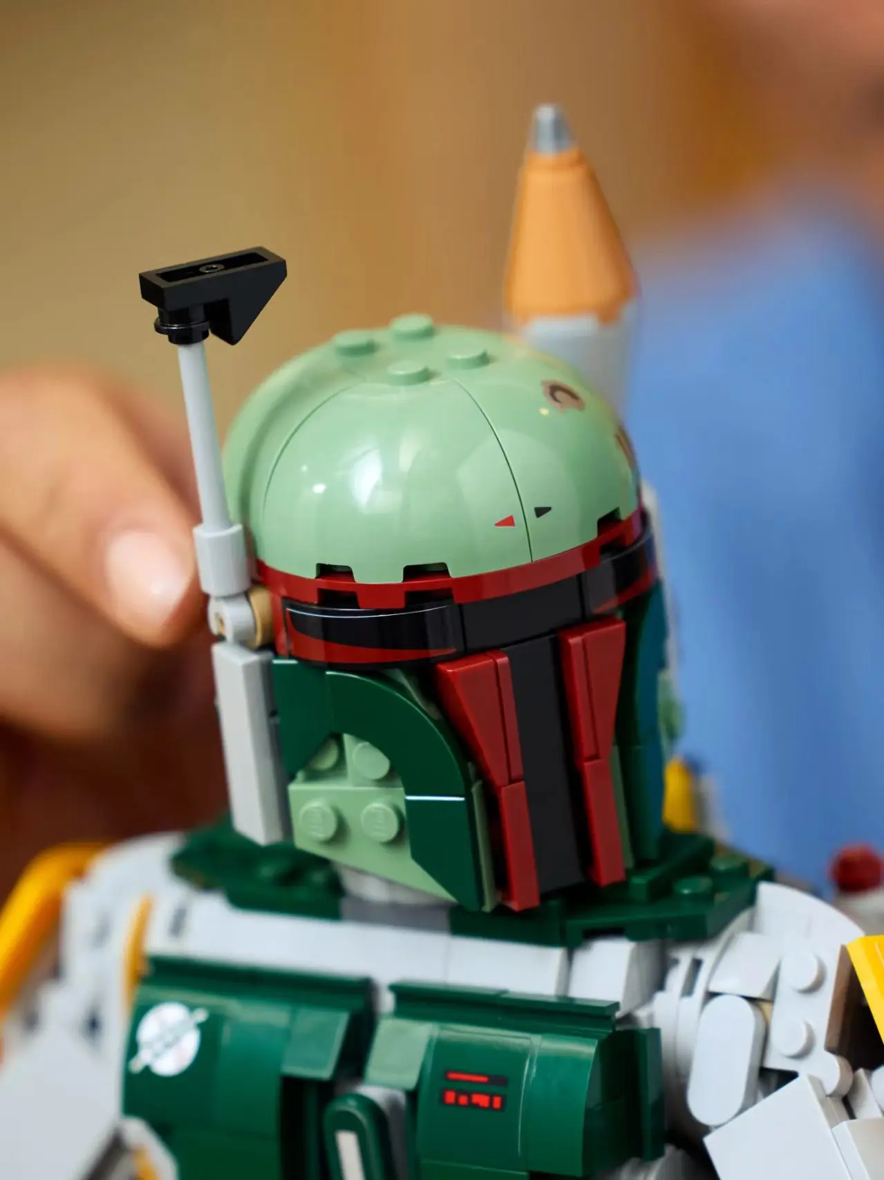 Boba Fett Large Action Figure MOC Building Blocks Model 1544PCS Collectible Bricks Toy For Adult Kids Birthday Gift