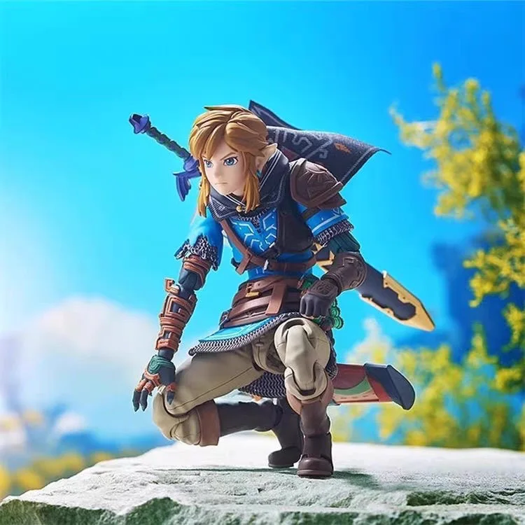 The Legend Of Zelda Tears Of The Kingdom Aciton Figure Figma 626 Link Figures Breath Of The Wild Anime Figure Collect Model Gift