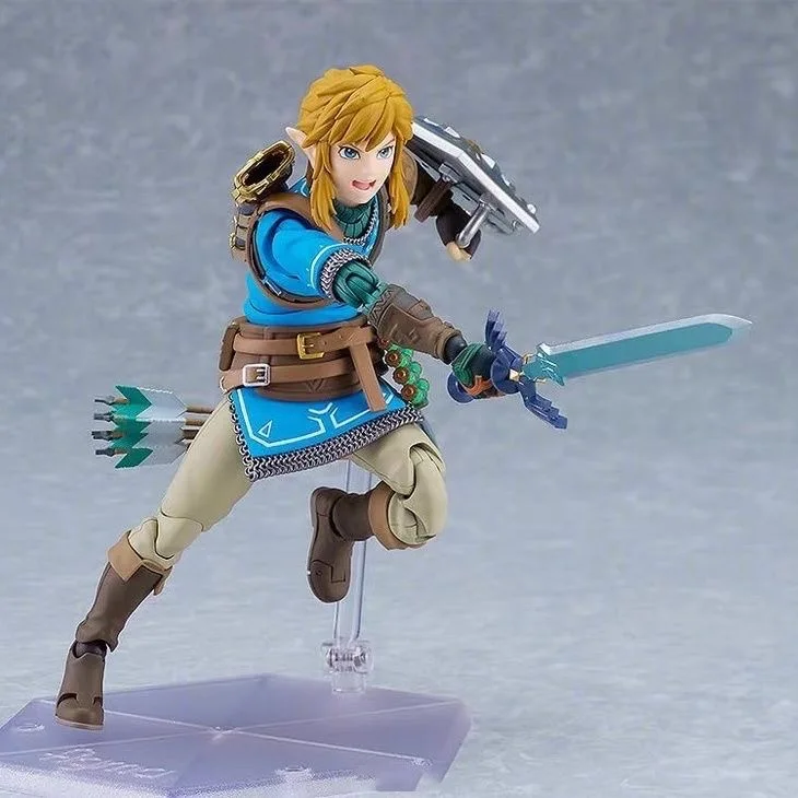 The Legend Of Zelda Tears Of The Kingdom Aciton Figure Figma 626 Link Figures Breath Of The Wild Anime Figure Collect Model Gift