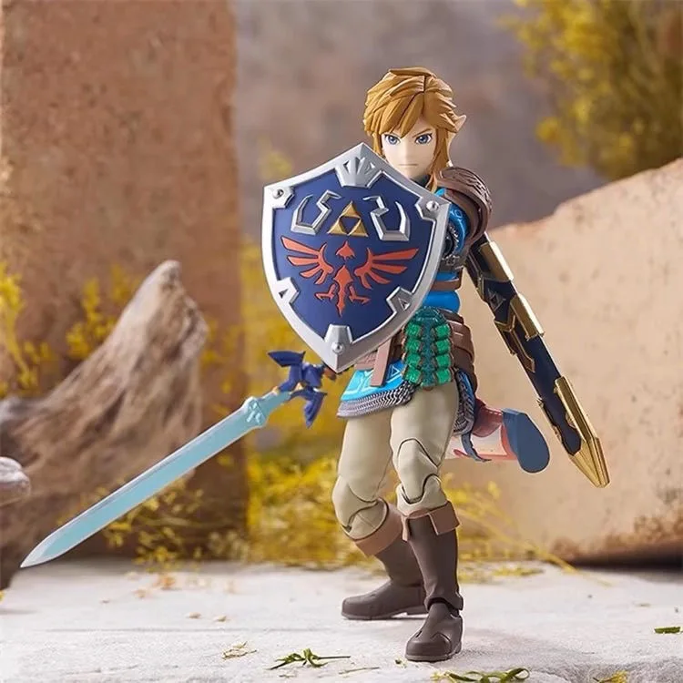 The Legend Of Zelda Tears Of The Kingdom Aciton Figure Figma 626 Link Figures Breath Of The Wild Anime Figure Collect Model Gift