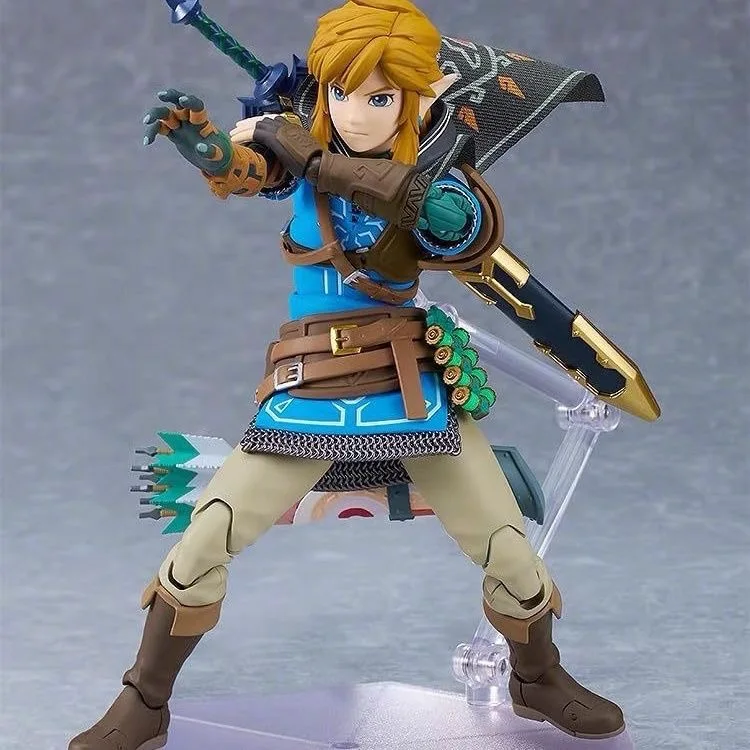 The Legend Of Zelda Tears Of The Kingdom Aciton Figure Figma 626 Link Figures Breath Of The Wild Anime Figure Collect Model Gift