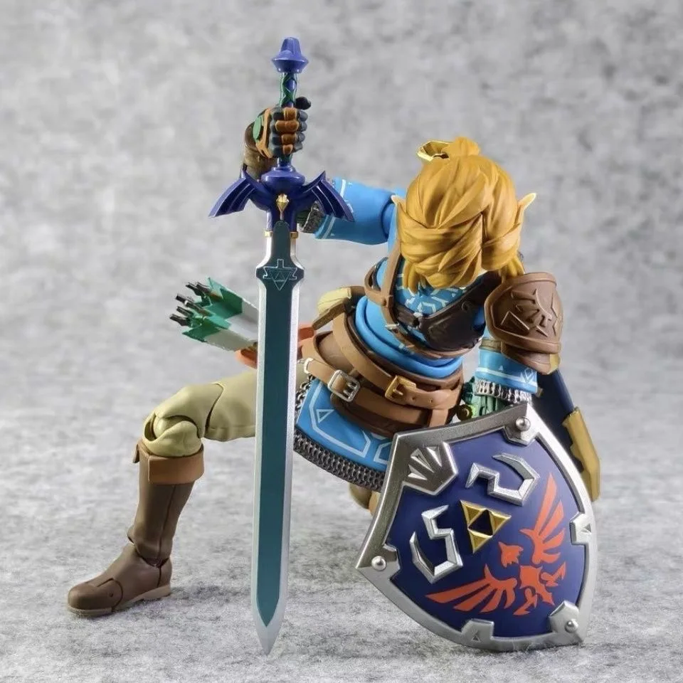 The Legend Of Zelda Tears Of The Kingdom Aciton Figure Figma 626 Link Figures Breath Of The Wild Anime Figure Collect Model Gift
