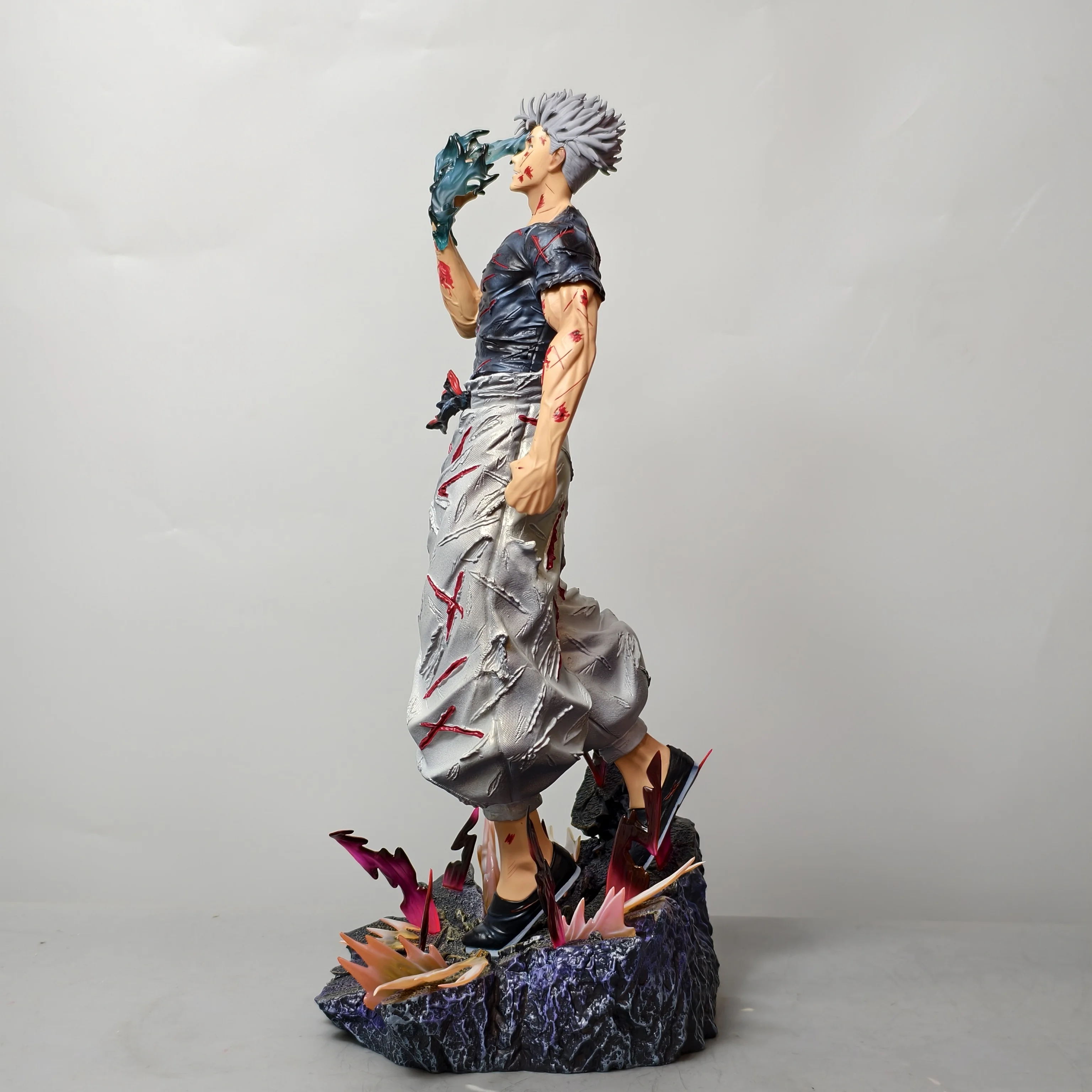 35cm 13.7 inch Anime Gojo Satoru Action Figures Pvc Statue Desktop Ornamen Collection Statue Model Decoration Room Toys Gifts