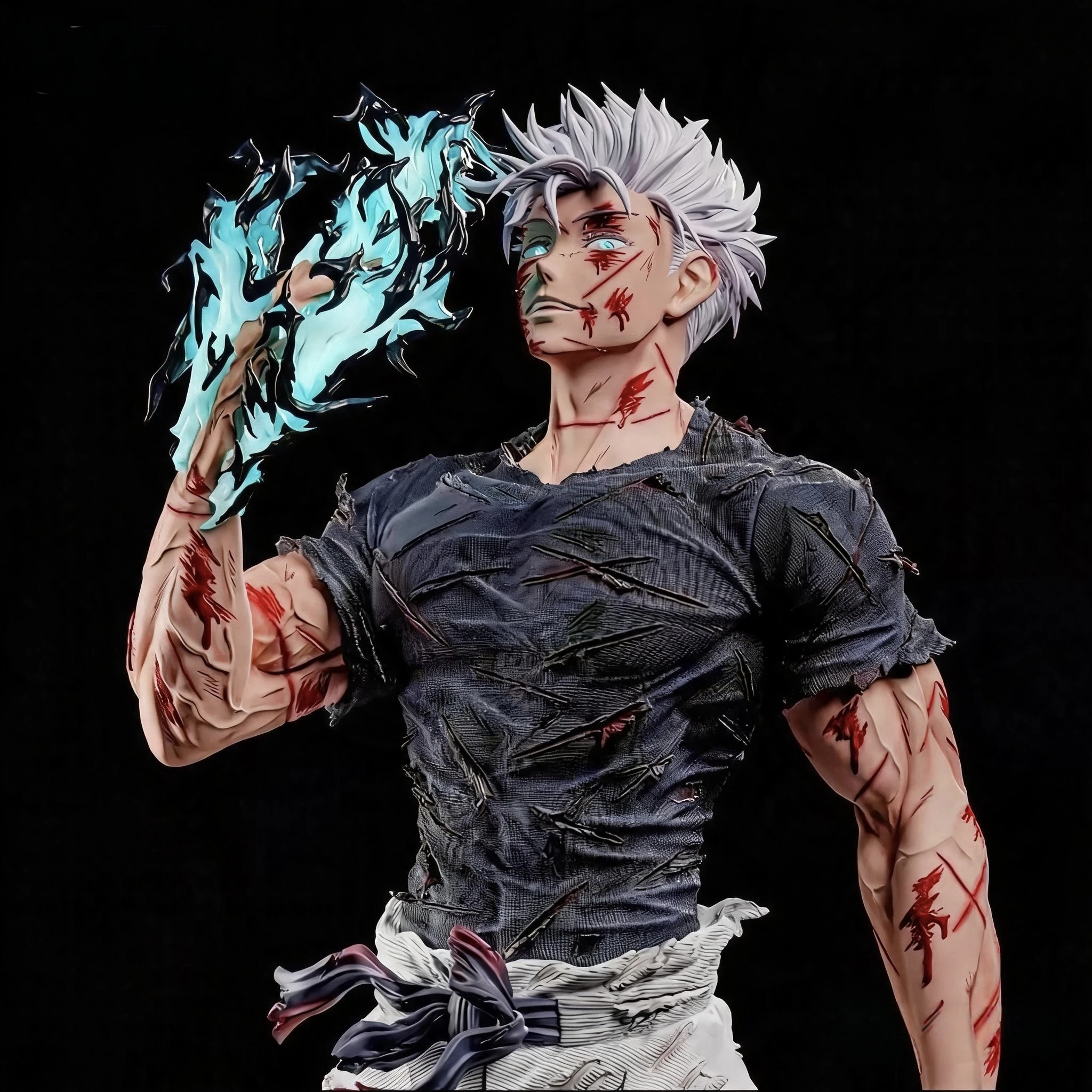 35cm 13.7 inch Anime Gojo Satoru Action Figures Pvc Statue Desktop Ornamen Collection Statue Model Decoration Room Toys Gifts