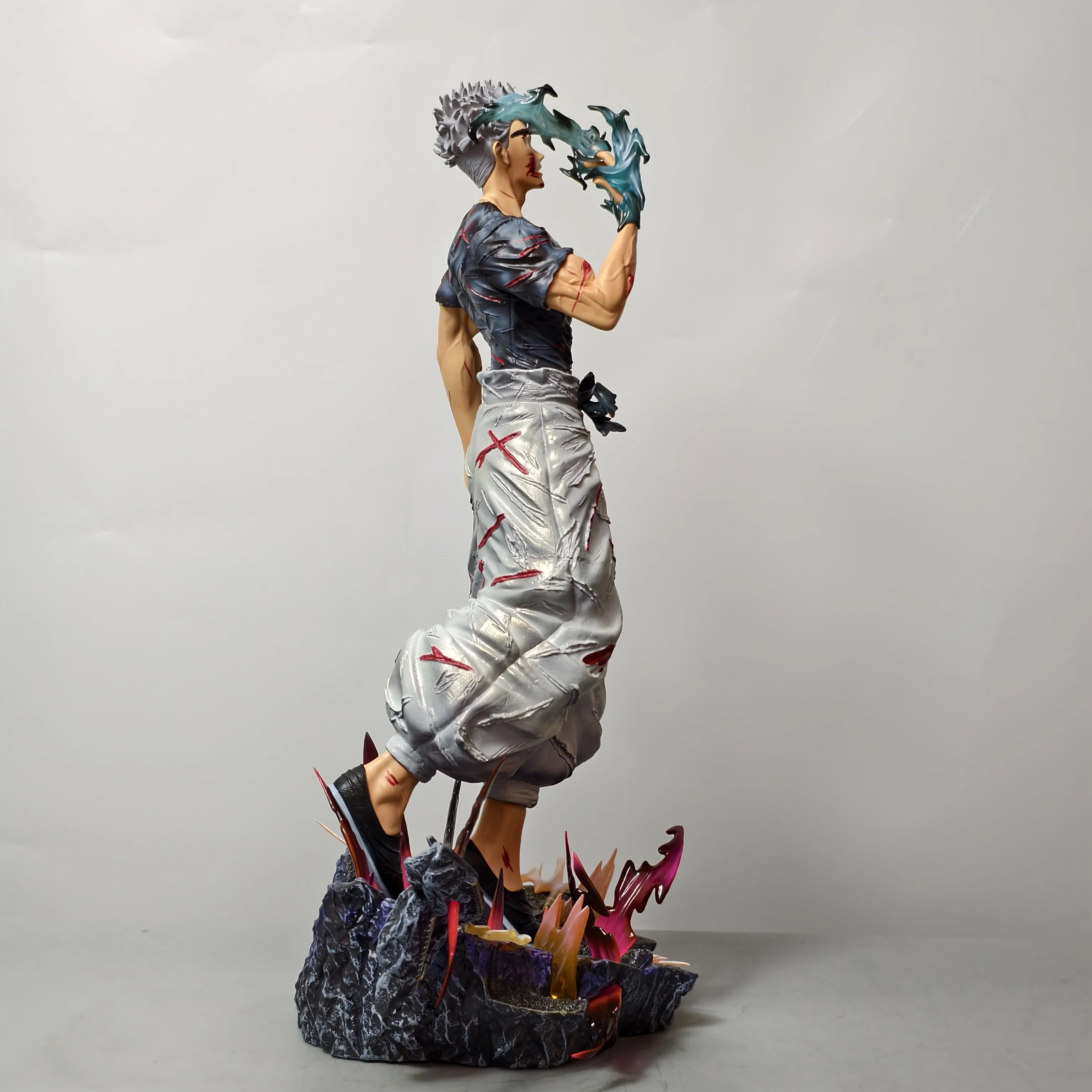 35cm 13.7 inch Anime Gojo Satoru Action Figures Pvc Statue Desktop Ornamen Collection Statue Model Decoration Room Toys Gifts