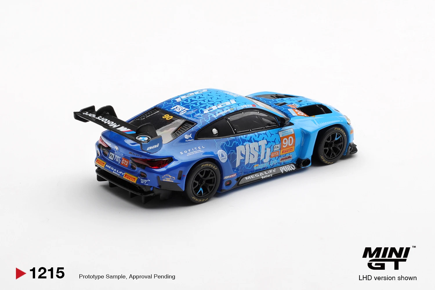 MINIGT 1/64 BMW M4 GT3 EVO #1 Paul Miller Racing 2025 MGT01247-CH Cars Alloy Diecast Metal Model Kids Toys Boys