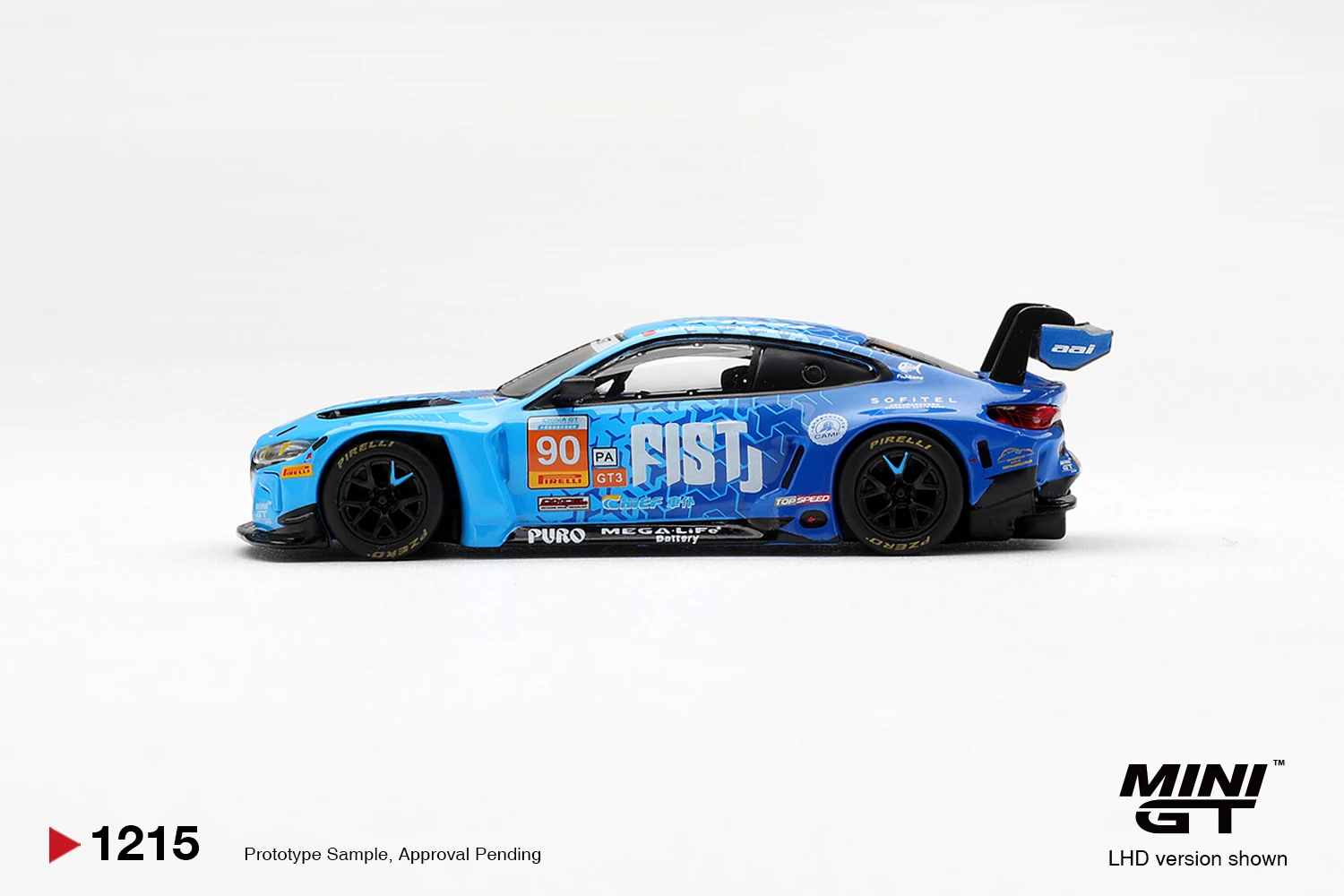 MINIGT 1/64 BMW M4 GT3 EVO #1 Paul Miller Racing 2025 MGT01247-CH Cars Alloy Diecast Metal Model Kids Toys Boys