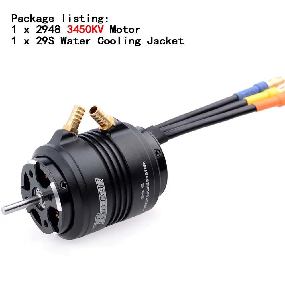 Rocket RC 2968 2958 2948 3400KV 3450KV 3800KV Brushless Boat Motor for Traxxas Feilun FT011 FT012 600-800mm RC Boat Car