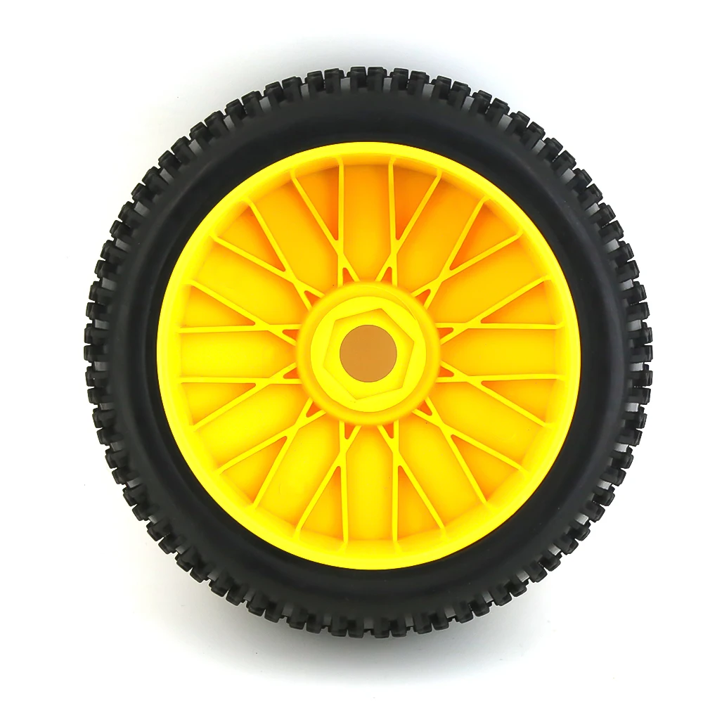 4pcs 116mm Off Road Buggy Tires Wheel 17mm Hex Hubs For 1/8 Rc Racing Car 4wd Nitro Hpi Hsp Bazooka Camper Kyosho Zd Hongnuo