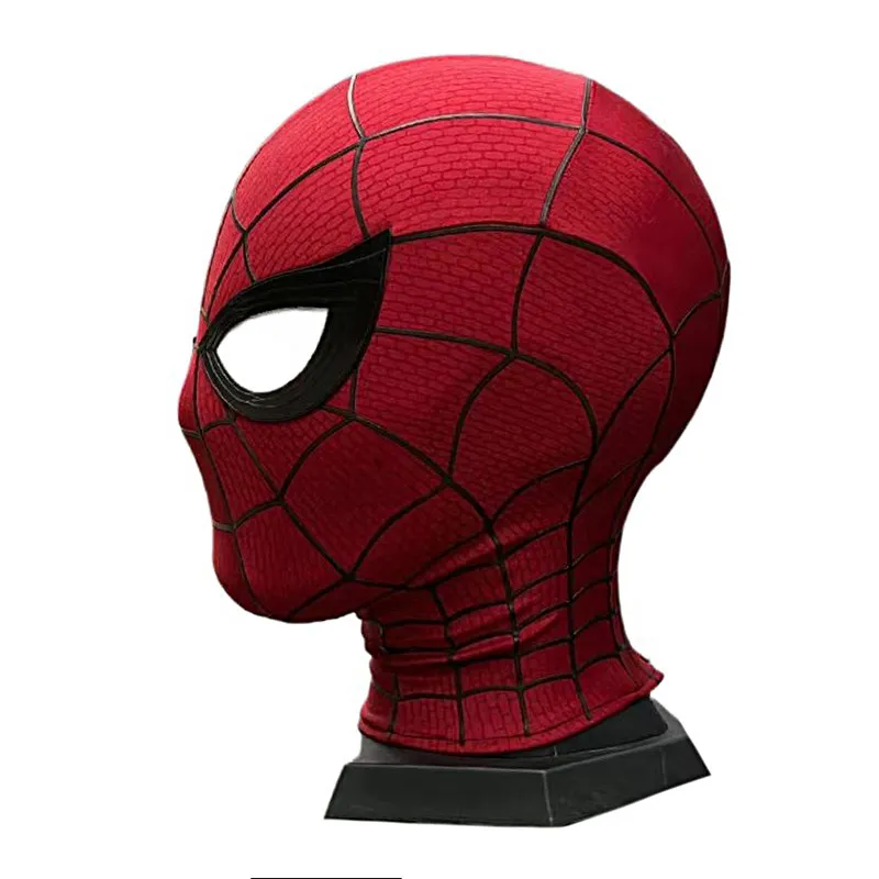 In Stock Spider-Man: Brand New Day Adult Cosplay Mask With Magnetic Back Cover 3d Webbing Strips Superhero Cos Headgear Prop