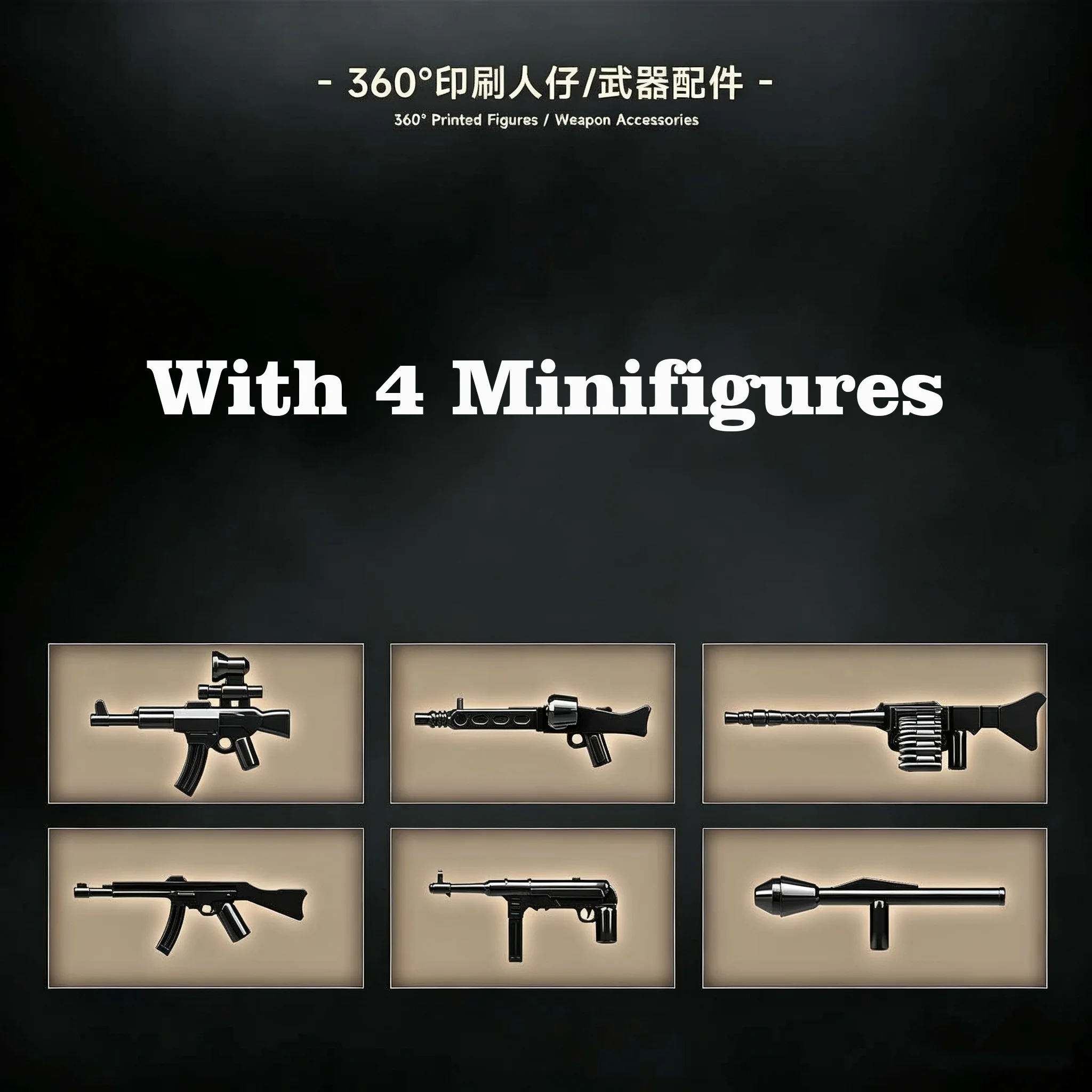 835 PCS MOC 1:28 Sd.Kfz.234/4 Armored Car Model Blocks Kit, DIY Heavy Reconnaissance Vehicle, Desktop Army Strategy Display