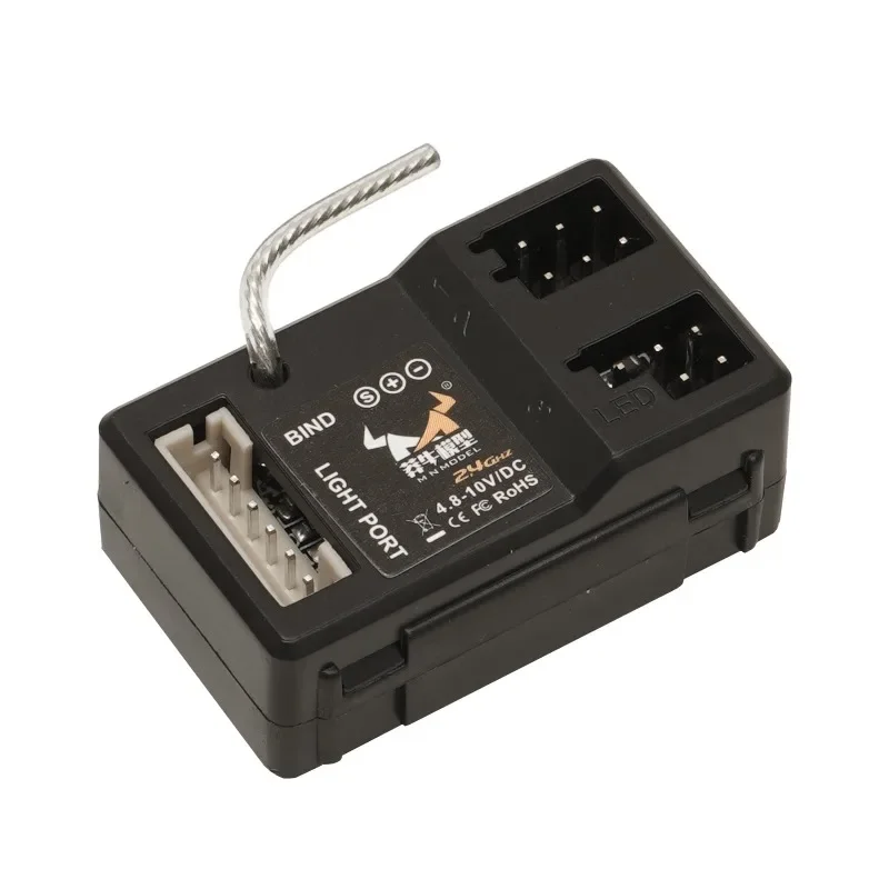 Full Metal Gearbox 2322 2600KV Brushless Motor AM32 45A ESC 21g Servo/2CH Receiver for RC Car Crawler MN82 MN78 MN168 MN99 MN98