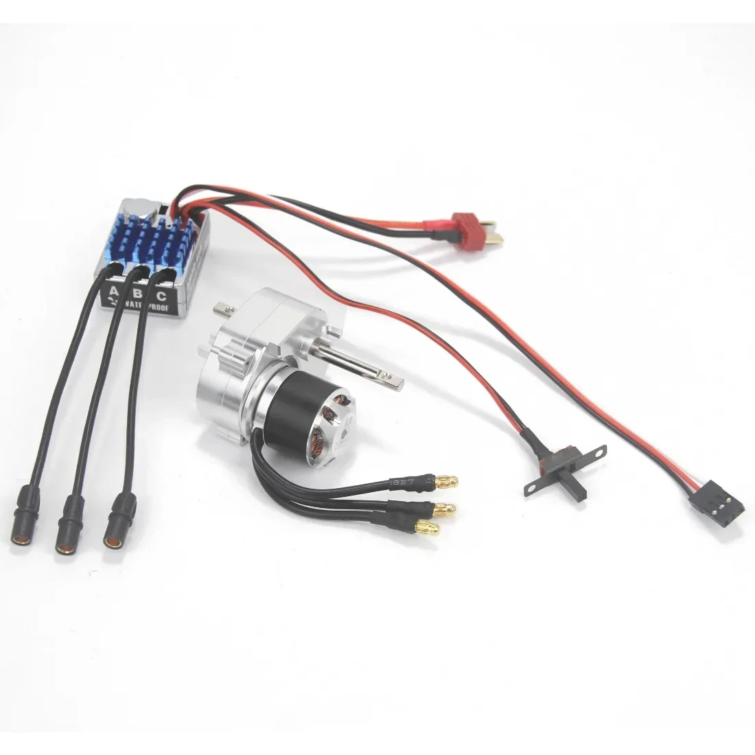 Full Metal Gearbox 2322 2600KV Brushless Motor AM32 45A ESC 21g Servo/2CH Receiver for RC Car Crawler MN82 MN78 MN168 MN99 MN98