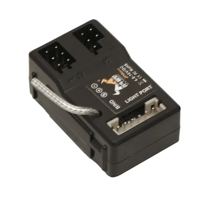 Full Metal Gearbox 2322 2600KV Brushless Motor AM32 45A ESC 21g Servo/2CH Receiver for RC Car Crawler MN82 MN78 MN168 MN99 MN98