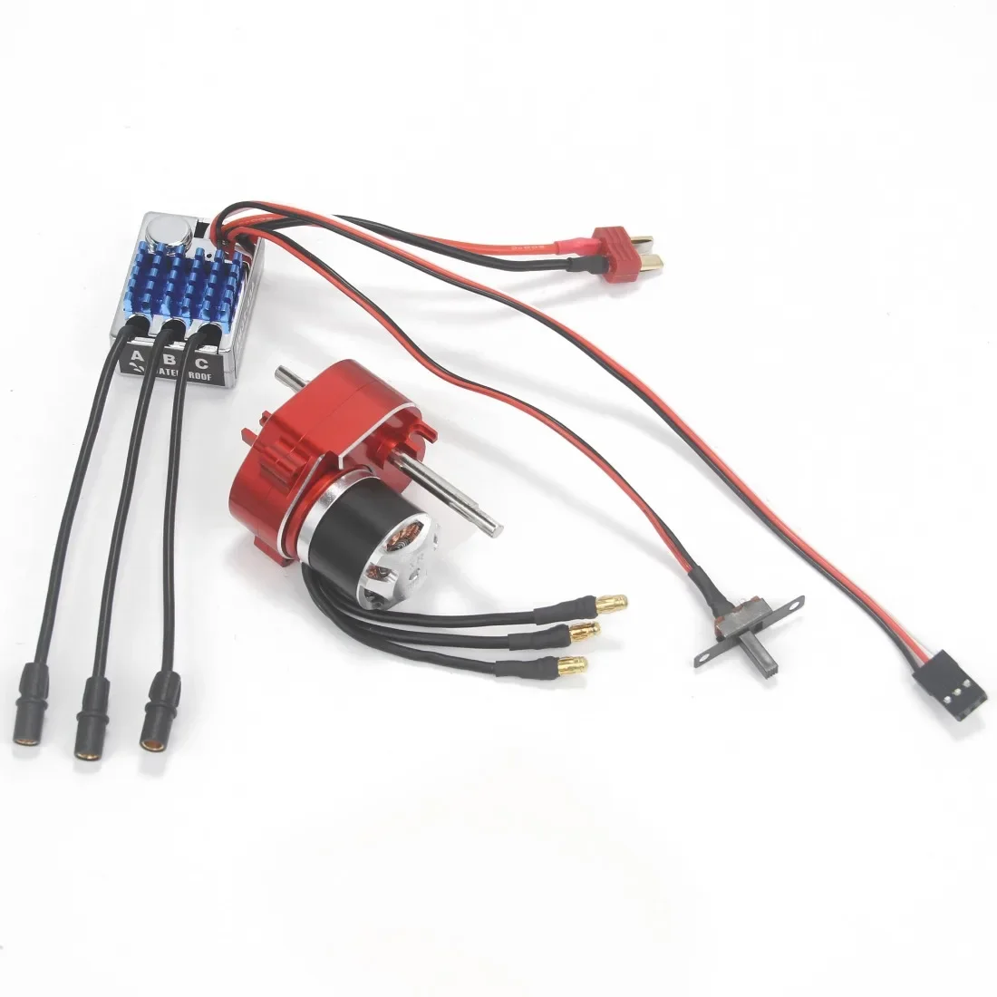 Full Metal Gearbox 2322 2600KV Brushless Motor AM32 45A ESC 21g Servo/2CH Receiver for RC Car Crawler MN82 MN78 MN168 MN99 MN98