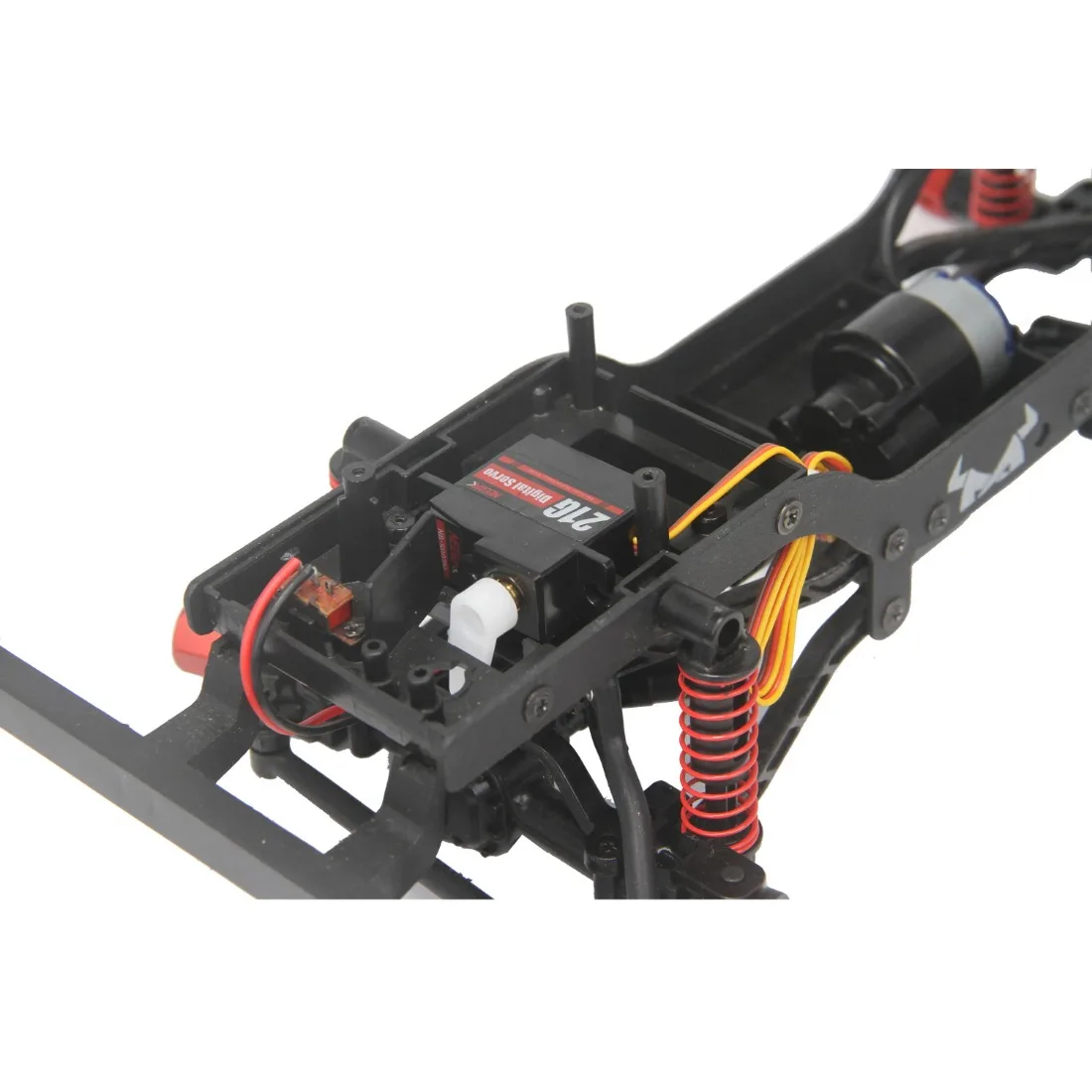Full Metal Gearbox 2322 2600KV Brushless Motor AM32 45A ESC 21g Servo/2CH Receiver for RC Car Crawler MN82 MN78 MN168 MN99 MN98
